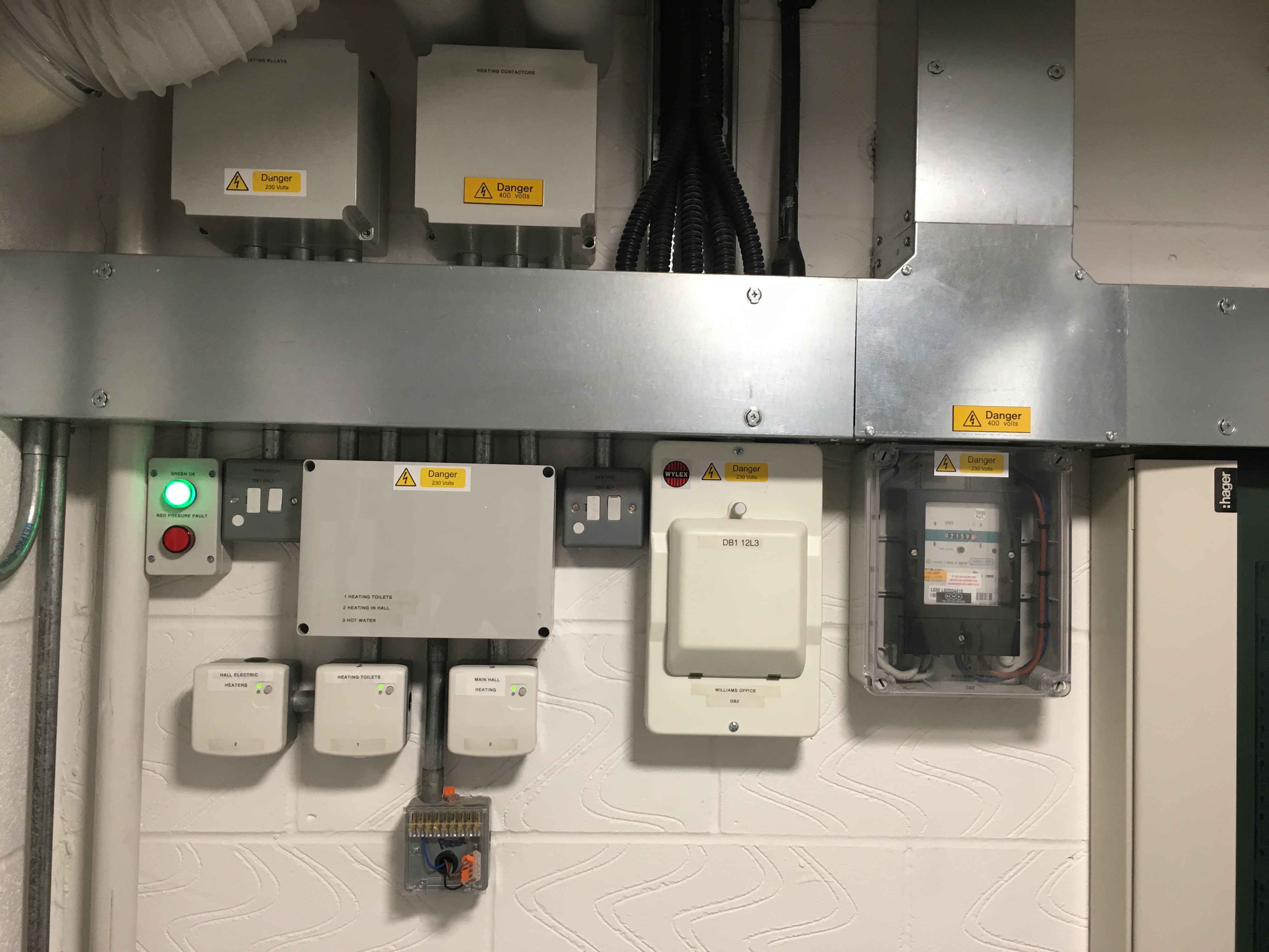 Green Street - completed lighting installation